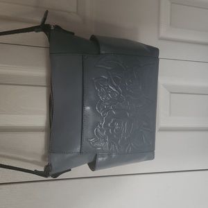 Patricia Nash Aveley Blue tooled